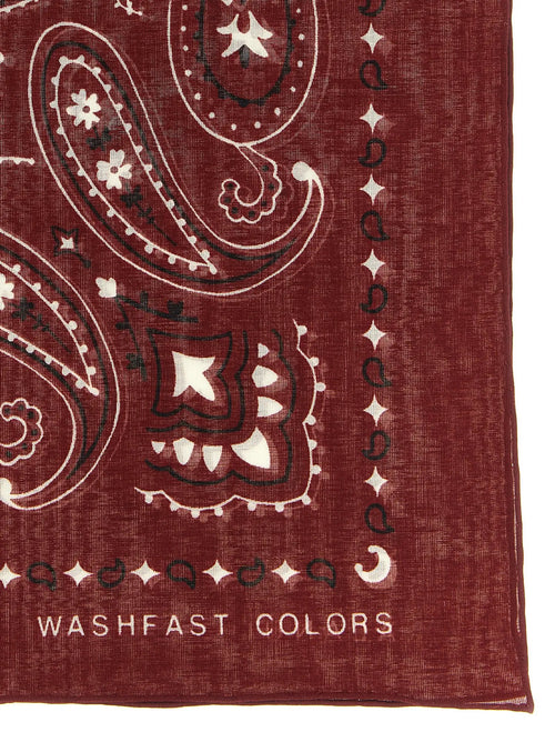 Alanui Alanui Bordeaux Cotton Scarf