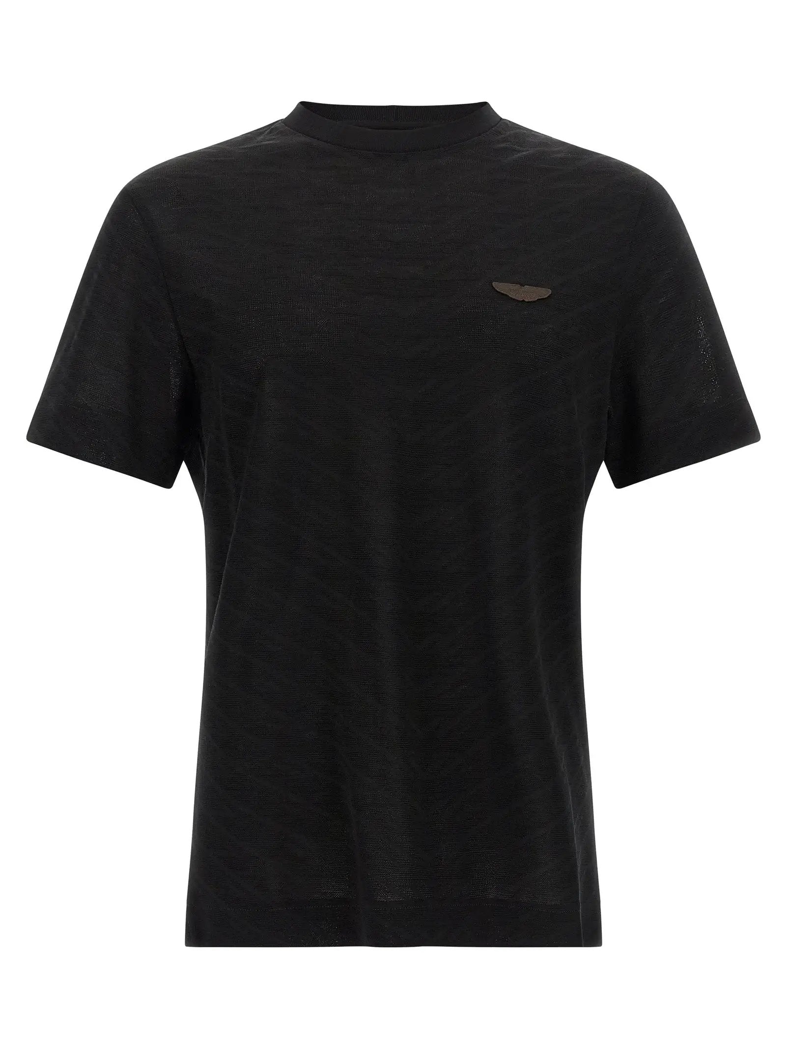 Hugo Boss Black Cotton T-Shirt