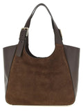 Furla Brown Calfskin Tote Bag
