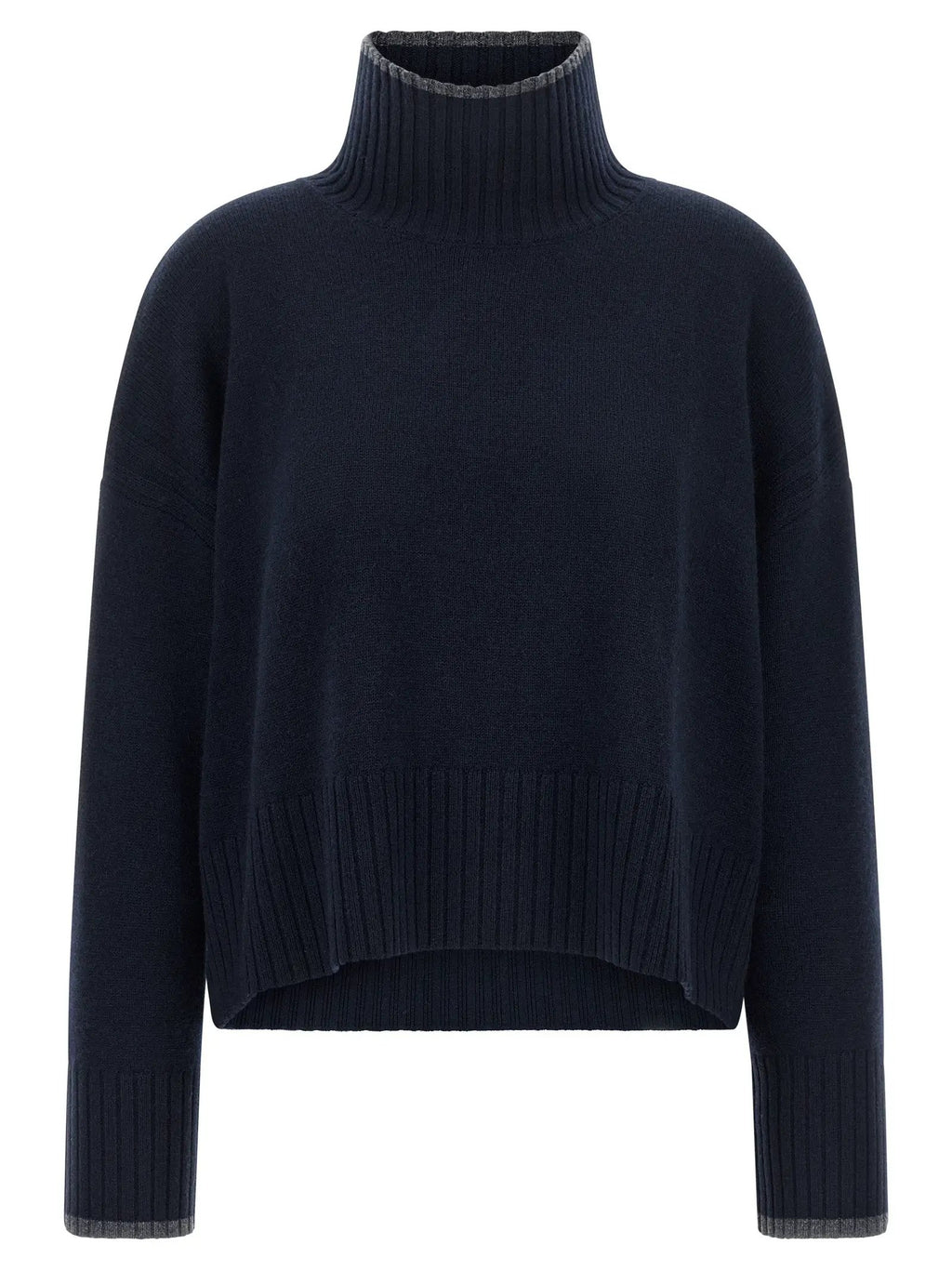PINKO Blue Wool Cardigan