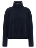 PINKO Blue Wool Cardigan