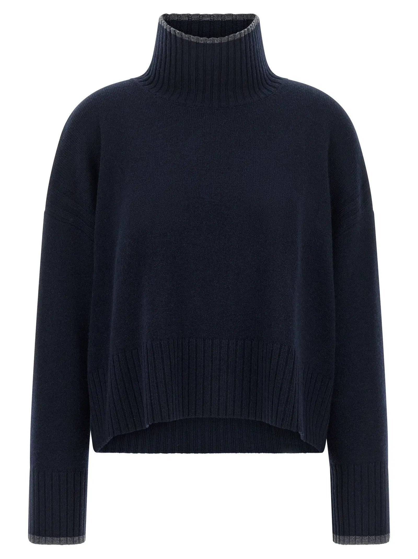 PINKO Blue Wool Cardigan