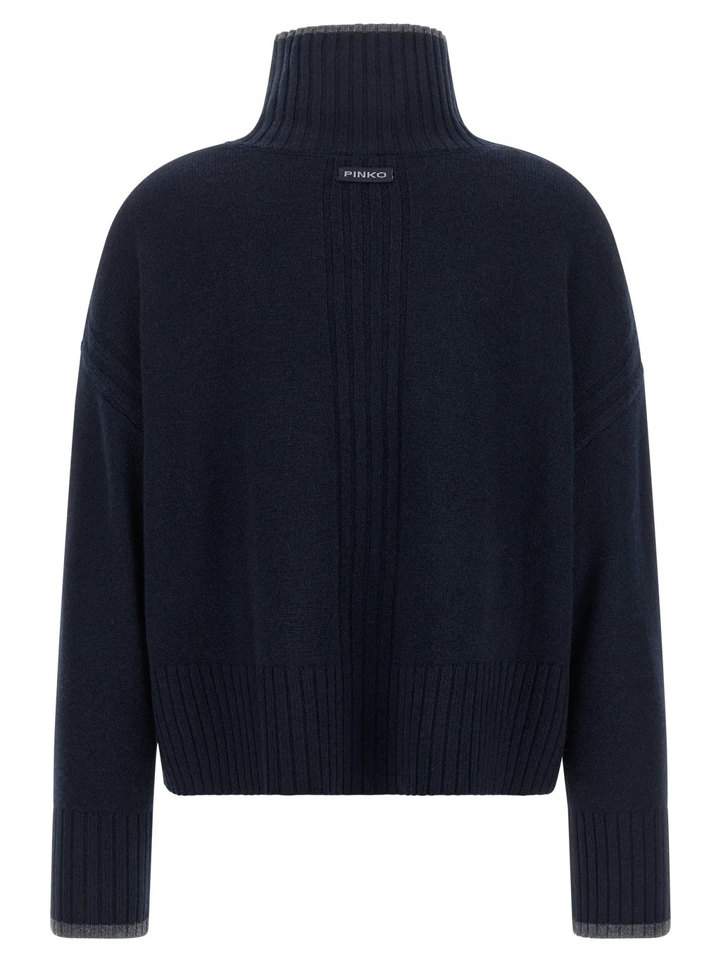 PINKO Blue Wool Cardigan