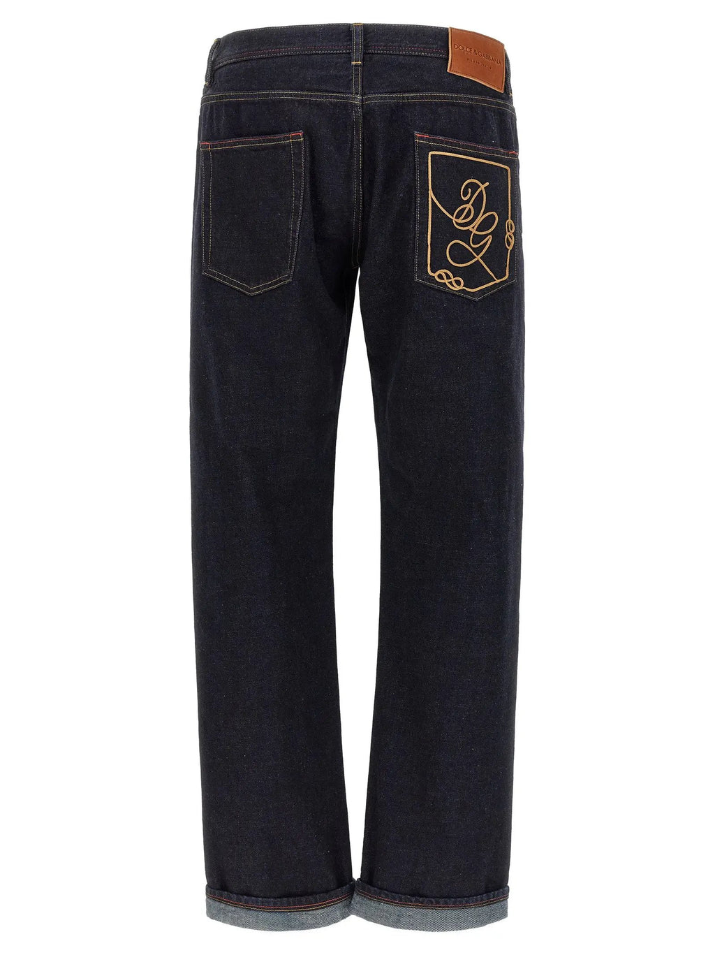 Jean en coton bleu Dolce &amp; Gabbana