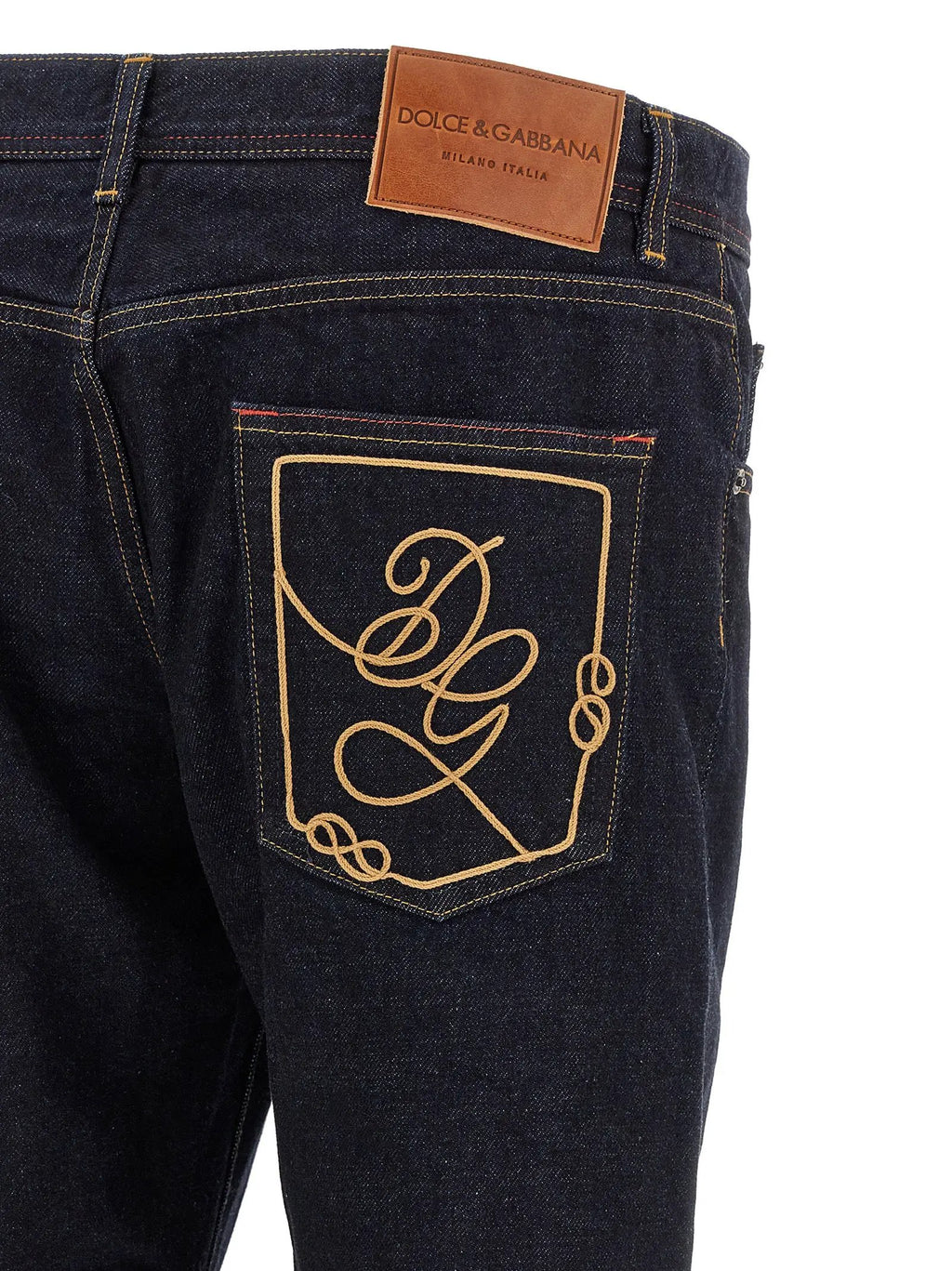 Jean en coton bleu Dolce &amp; Gabbana