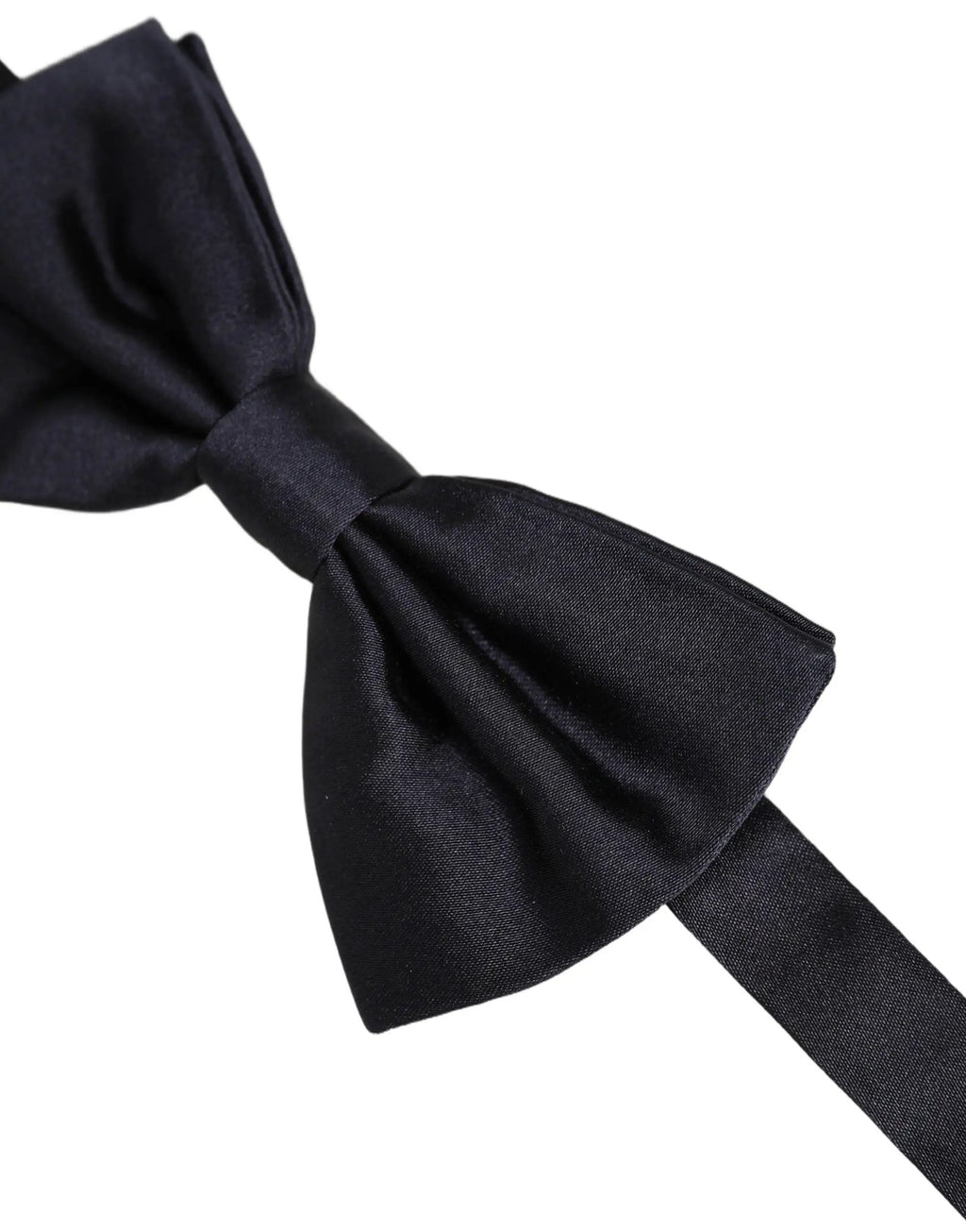 Dolce & Gabbana Men Black 100% Silk Adjustable Neck Papillon Bow Tie