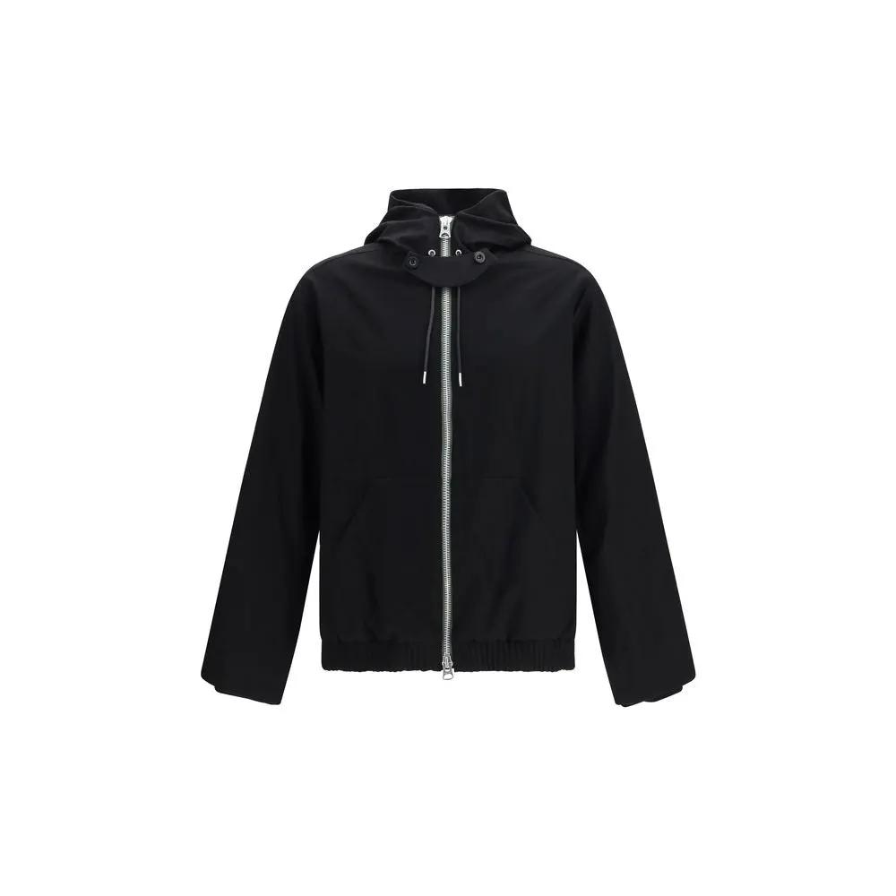 Sacai Black Wool Oves Aries Sweatshirt