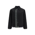 Sacai Black Nylon Bomber