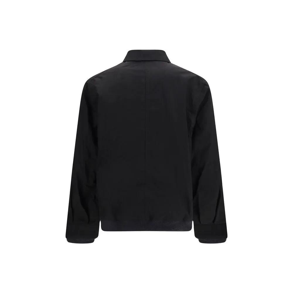 Sacai Black Nylon Bomber