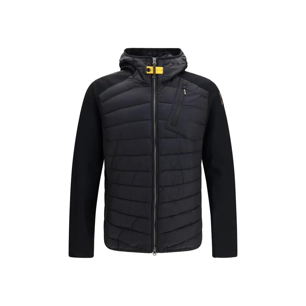 Parajumpers Black Goose Down Full-Length Jacket