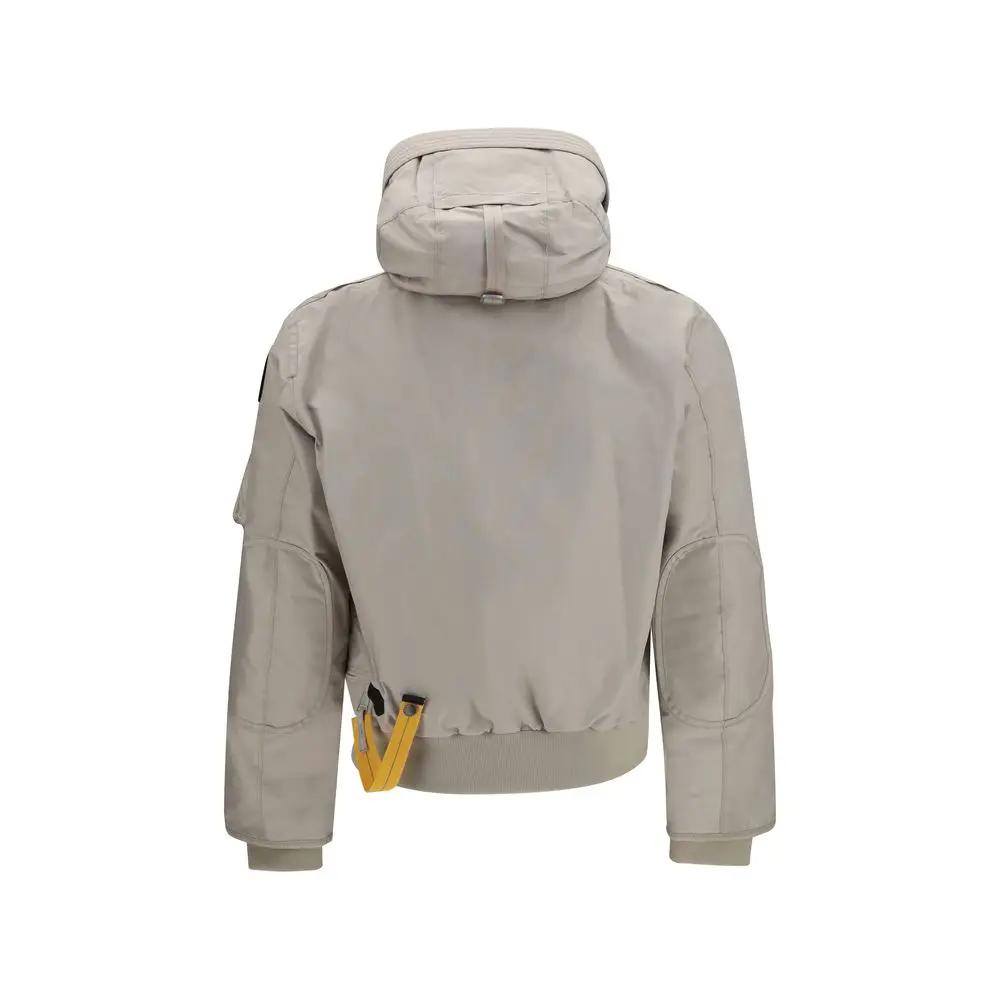 Parajumpers Gray Polyamide Bomber