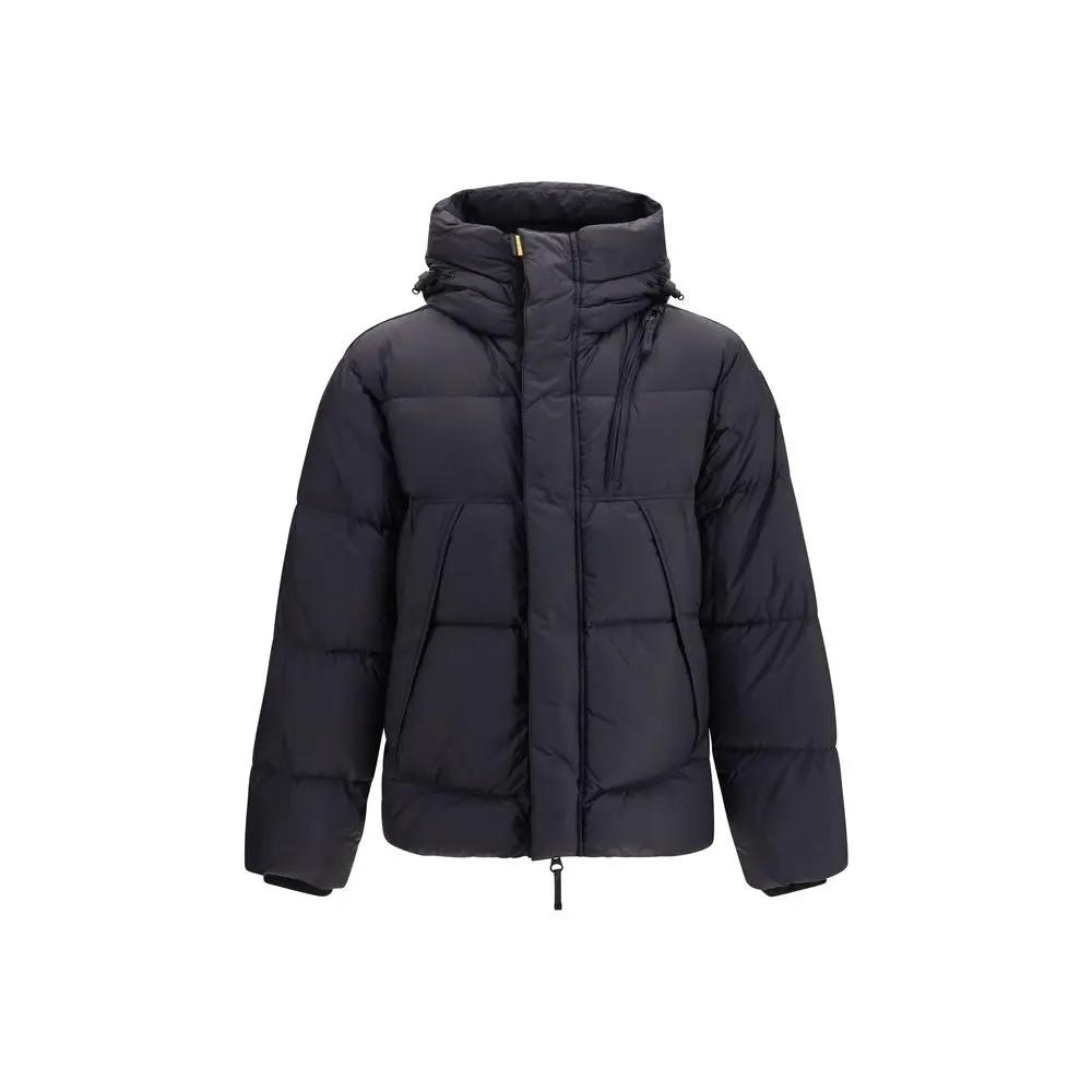 Parajumpers Black Goose Down Full-Length Jacket