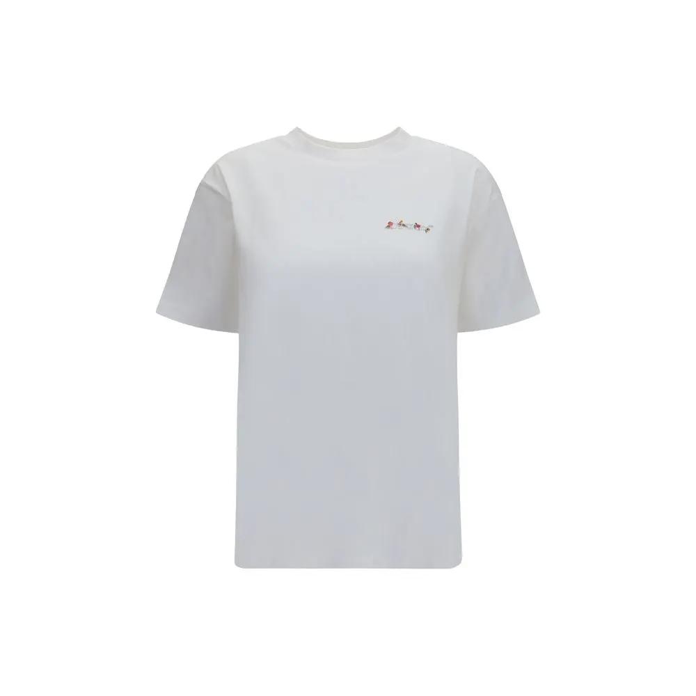 Off-White White Cotton T-Shirt