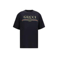 T-shirt Gucci en coton noir