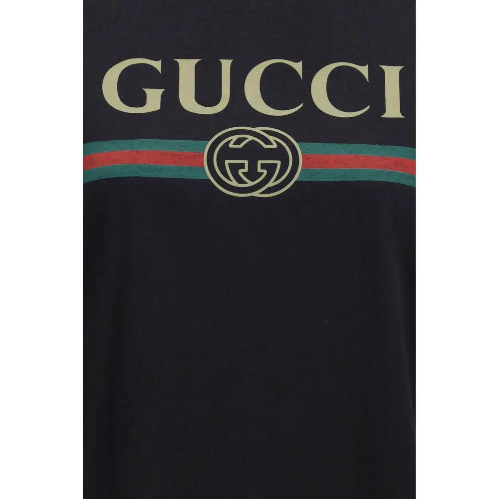 T-shirt Gucci en coton noir
