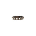 Valentino Garavani Brown Calf Leather Bos Taurus Bracelet