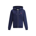 Ami Paris Blue Cotton Sweatshirt