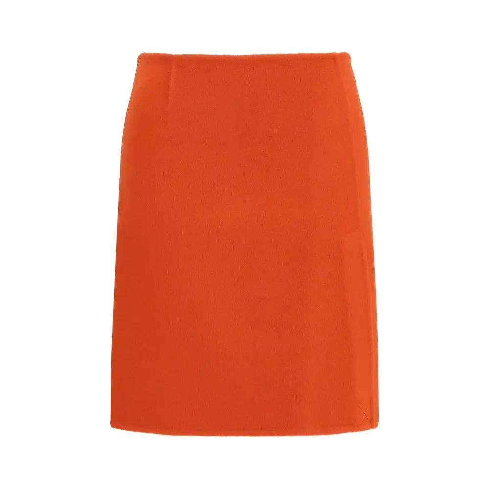 P.A.R.O.S.H. Multicolor Wool Oves Aries Mini Skirt