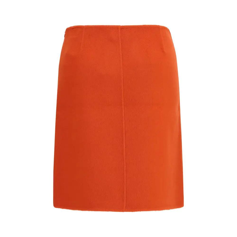 P.A.R.O.S.H. Multicolor Wool Oves Aries Mini Skirt