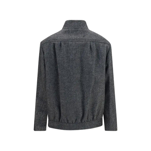 Veste Blazé Milano en laine grise modèle Oversize Aries