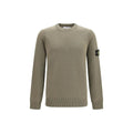 Stone Island Bicolor Cotton Sweatshirt