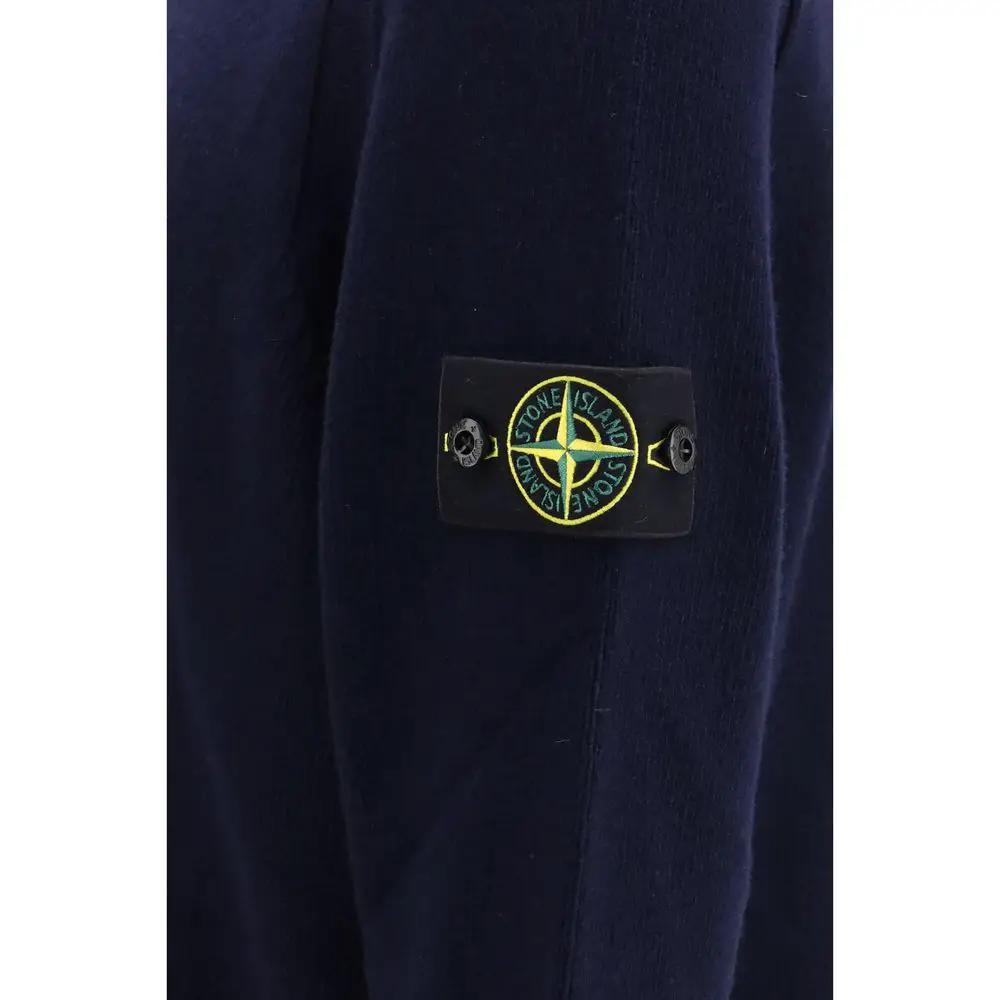 Stone Island Black Cotton Sweatshirt