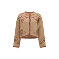 Alanui Brown Wool Oves Aries Full-Length Jacket