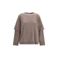 Darkpark Brown Wool Oves Aries Sweatshirt
