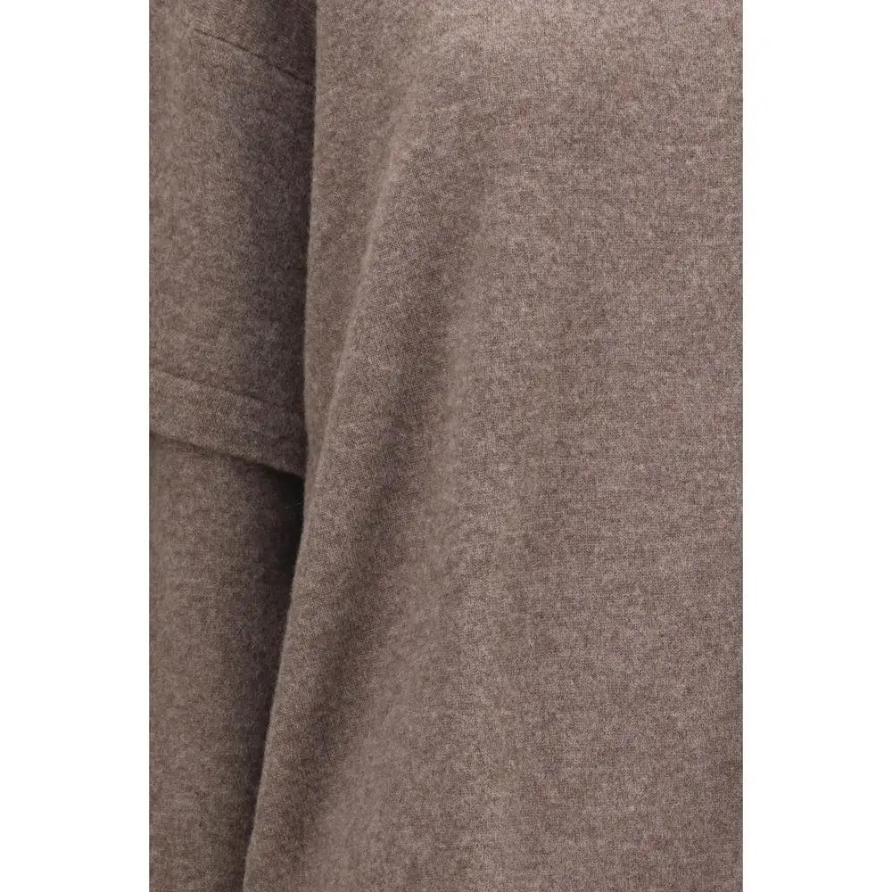 Darkpark Brown Wool Oves Aries Sweatshirt