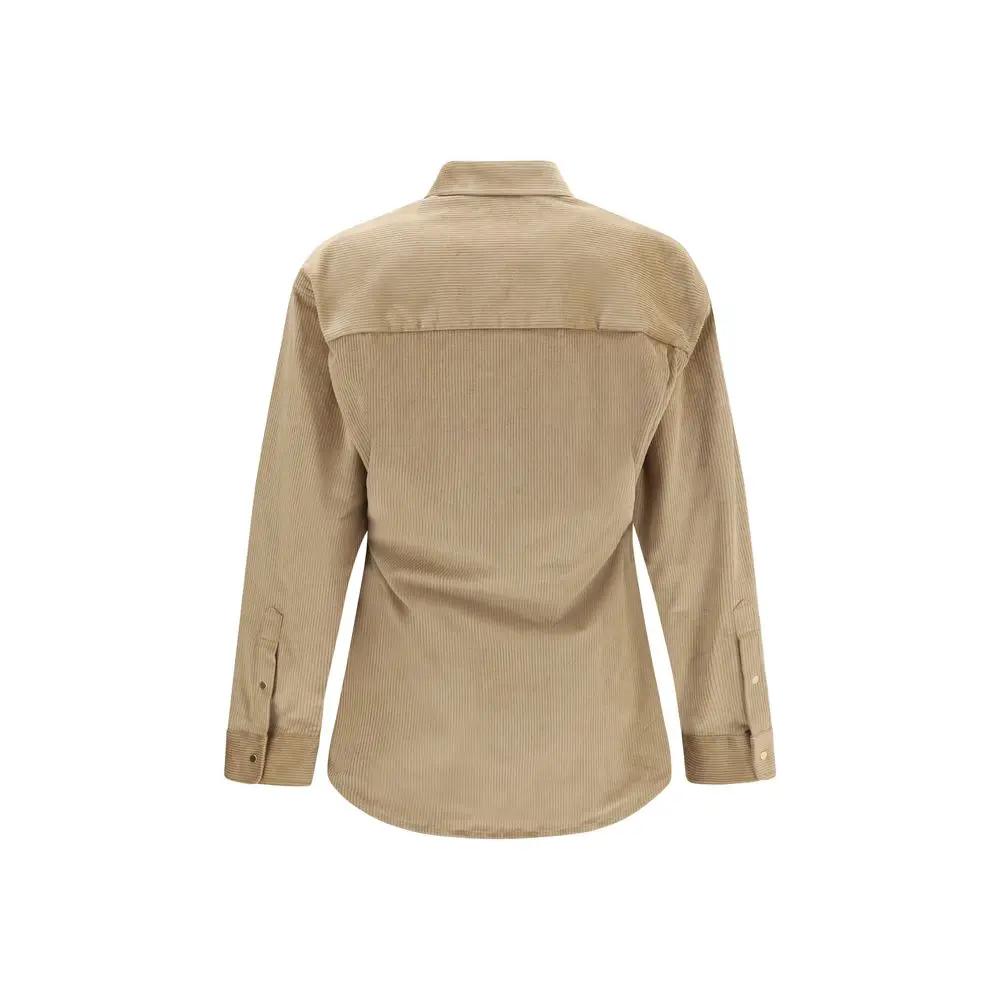 Darkpark Beige Denim Shirt