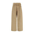 Darkpark Darkpark Beige Cotton Casual Pants