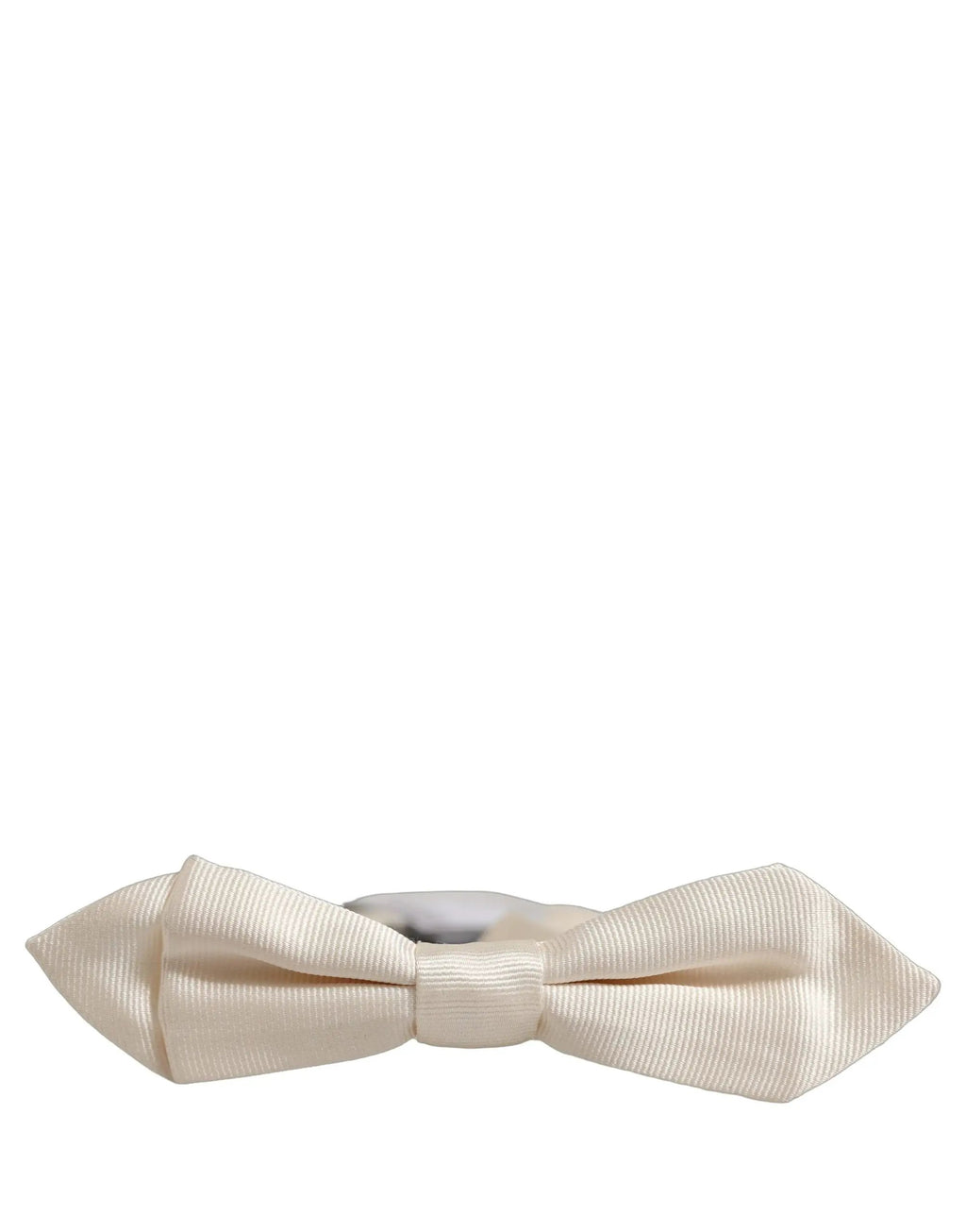 Nœud Papillon Dolce & Gabbana Homme Blanc 100% Soie Ajustable