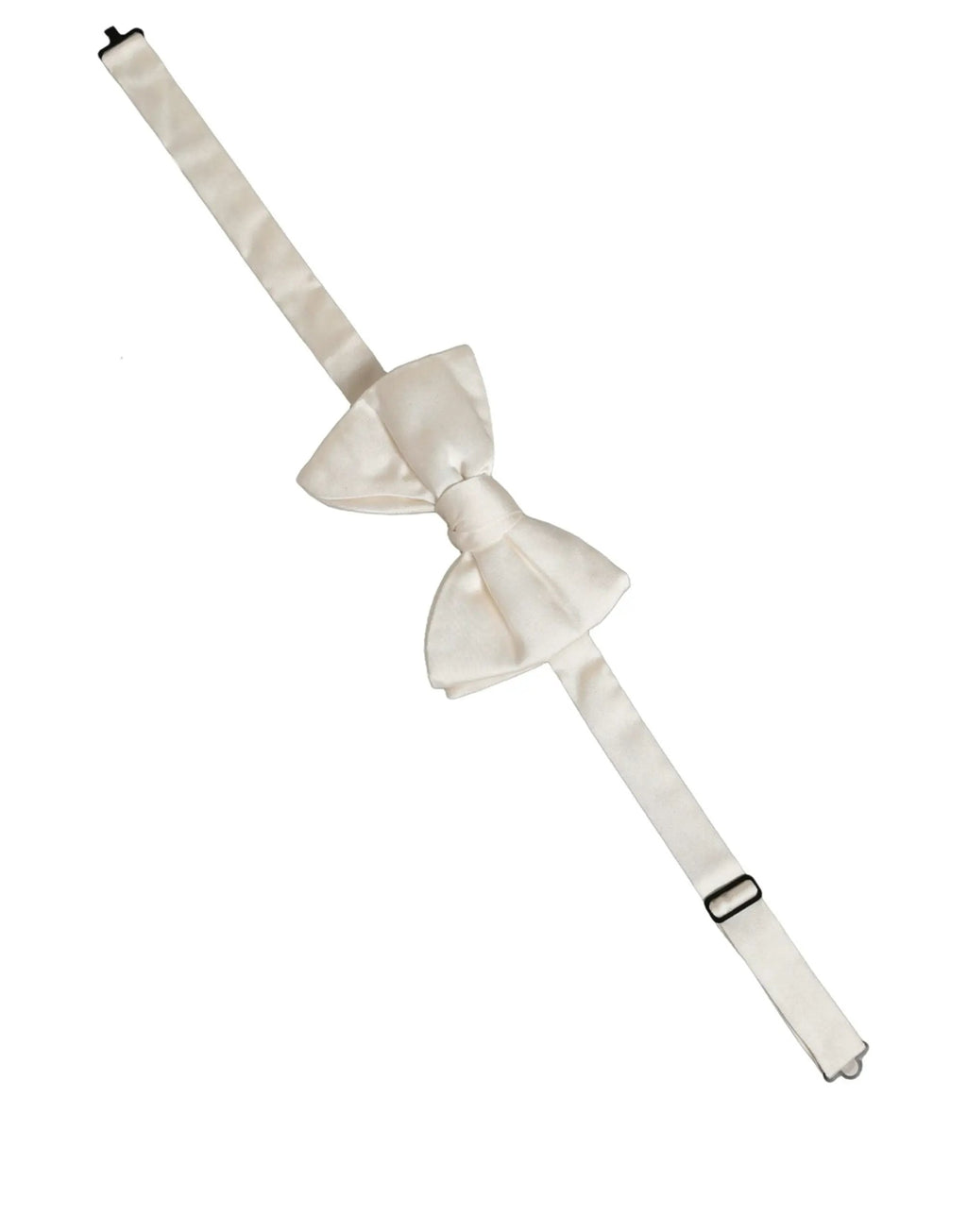 Dolce & Gabbana Homme Papillon Blanc 100% Soie Réglable