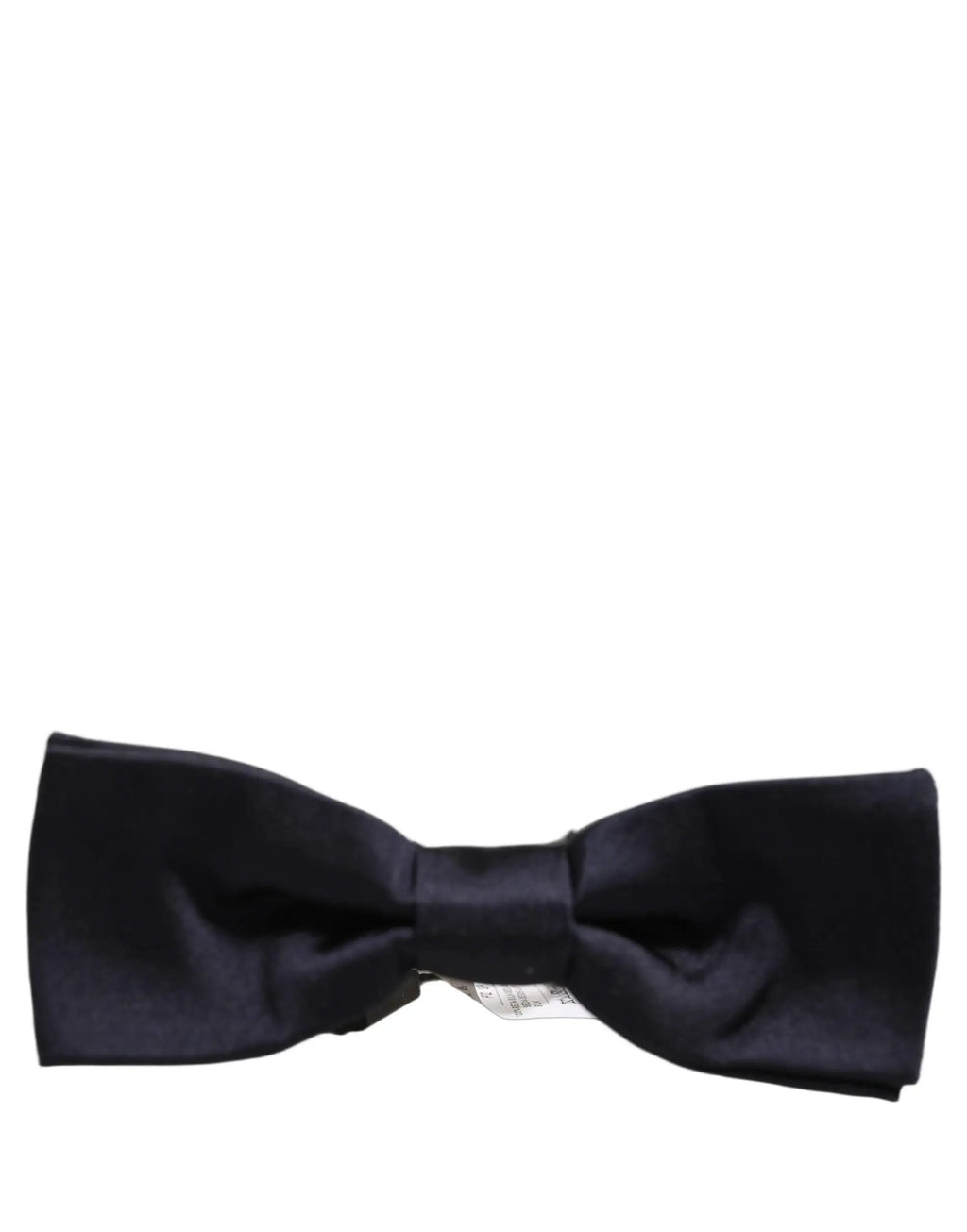 Dolce & Gabbana Men Dark Blue 100% Silk Adjustable Neck Papillon Bow Tie