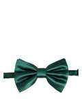 Dolce & Gabbana Men Green 100% Silk Adjustable Neck Papillon Bow Tie