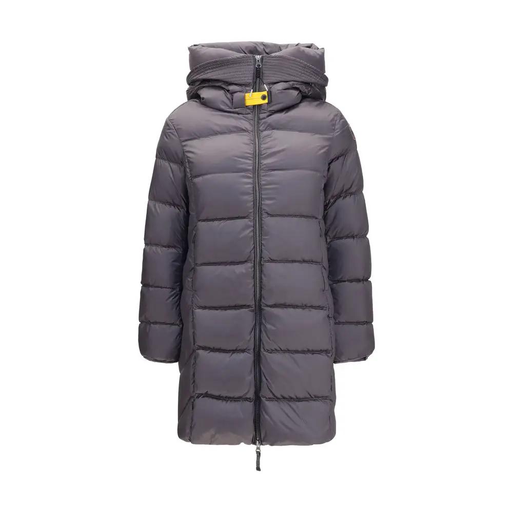 Doudoune longue Parajumpers en duvet d'oie gris