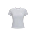 T-shirt en coton blanc cassé