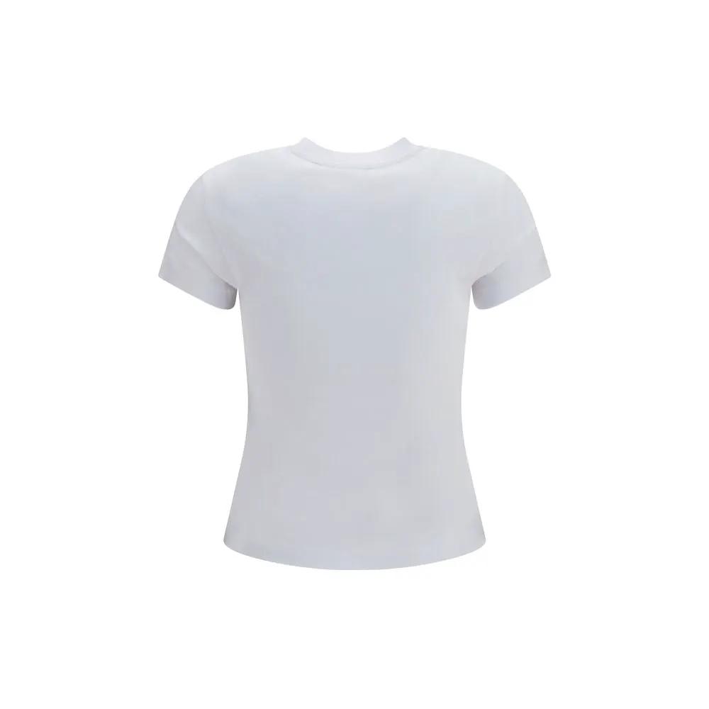 T-shirt en coton blanc cassé