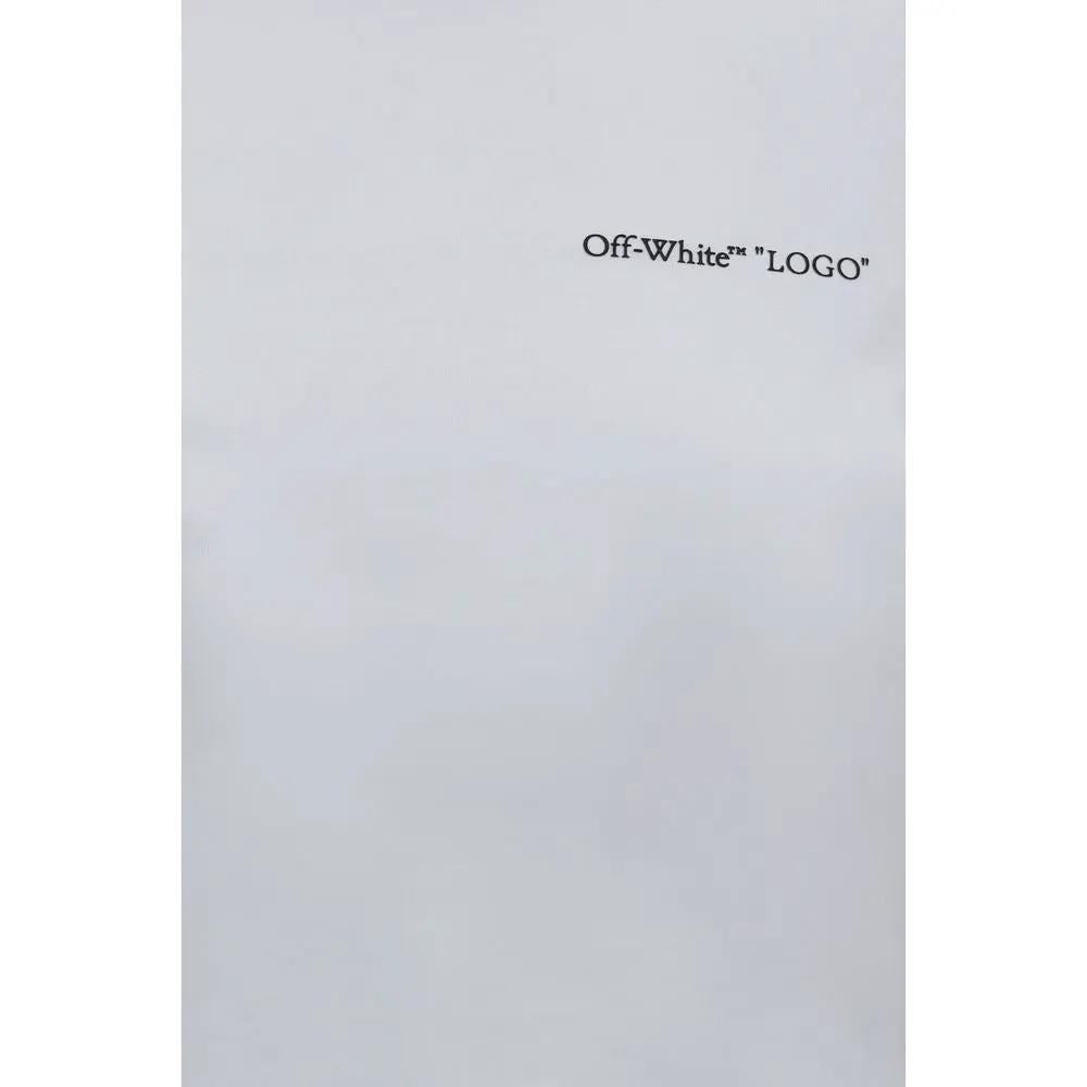 T-shirt en coton blanc cassé