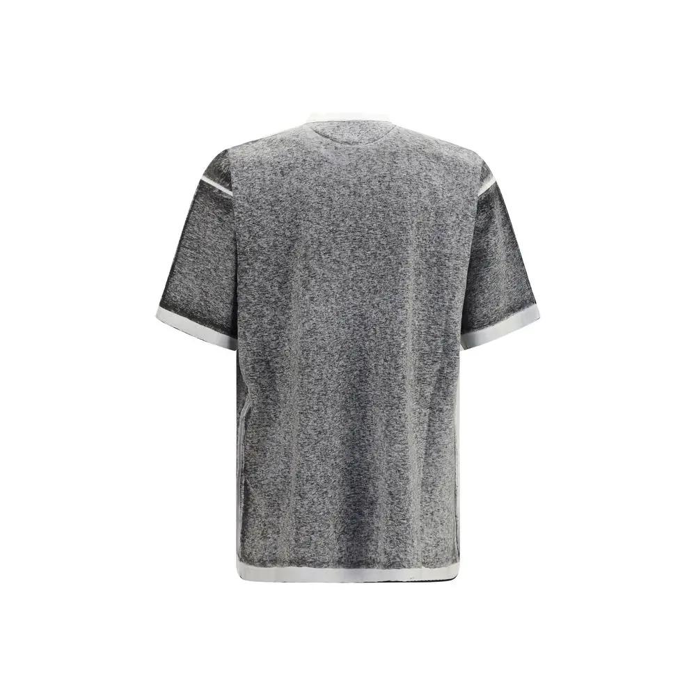 T-shirt Balenciaga en coton gris