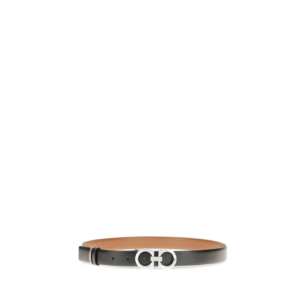Ceinture Ferragamo Bos Taurus Regular en cuir de veau multicolore