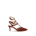 Escarpins Valentino Garavani en cuir suédé multicolore à talons hauts