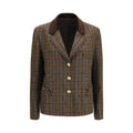 Blazer Blazé Milano en laine multicolore modèle Oves Aries