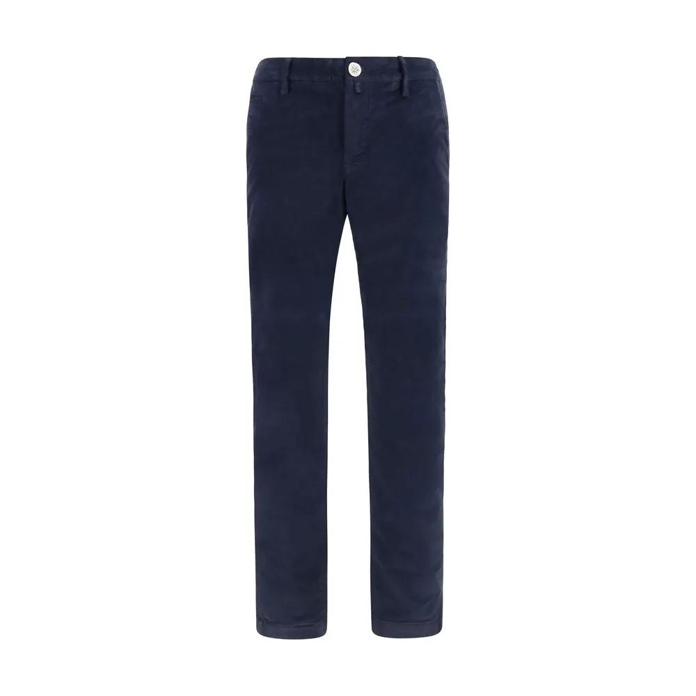 Pantalon chino Jacob Cohen bleu en coton