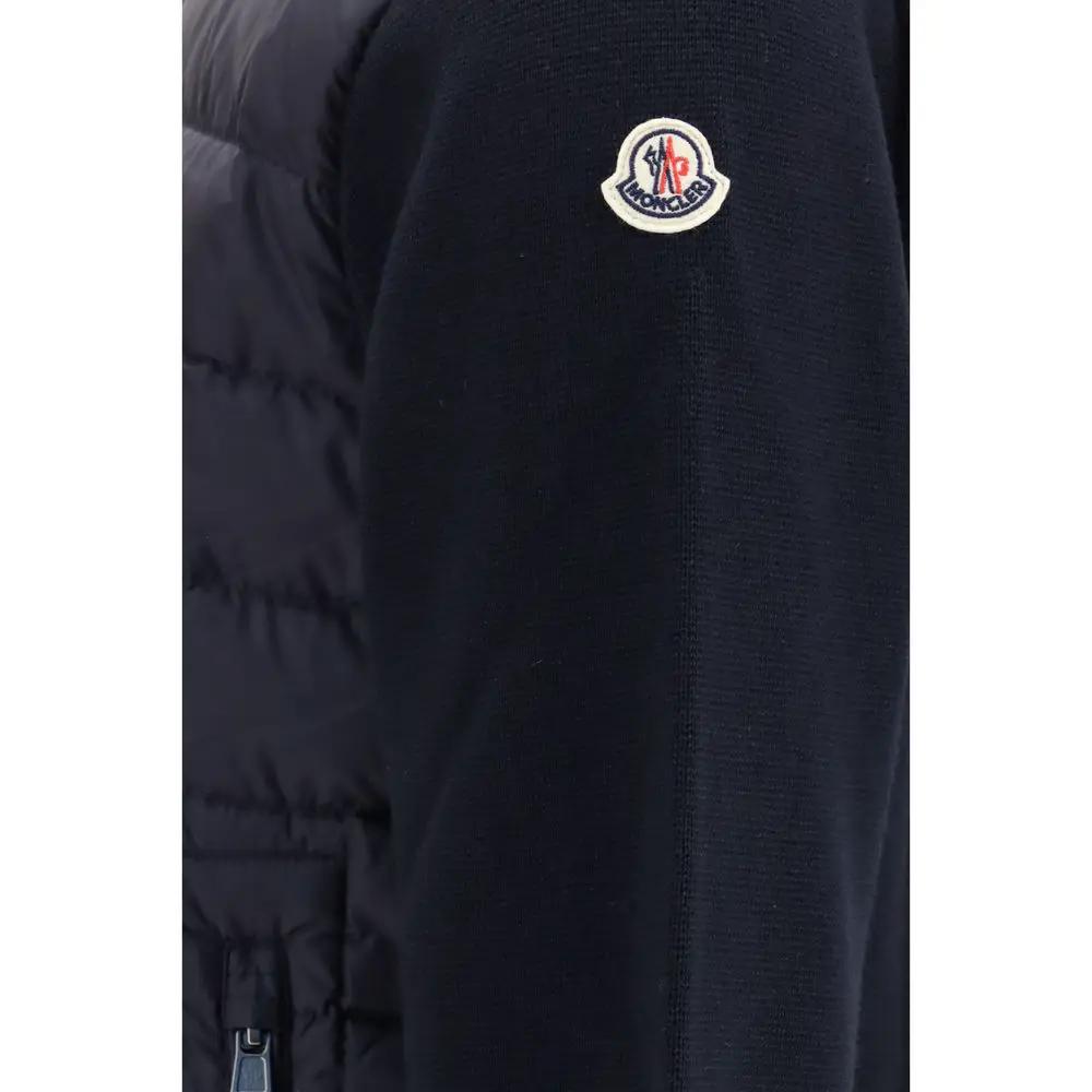 Doudoune longue Moncler en duvet d'oie bleu
