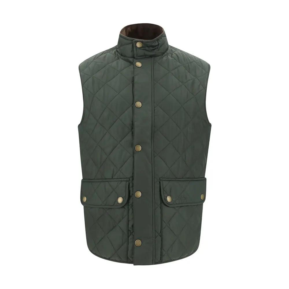 Barbour Green Polyamide Sleeveless Jacket