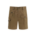 Short bermuda Dsquared² en coton marron