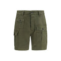 Short bermuda bicolore en coton Dsquared²
