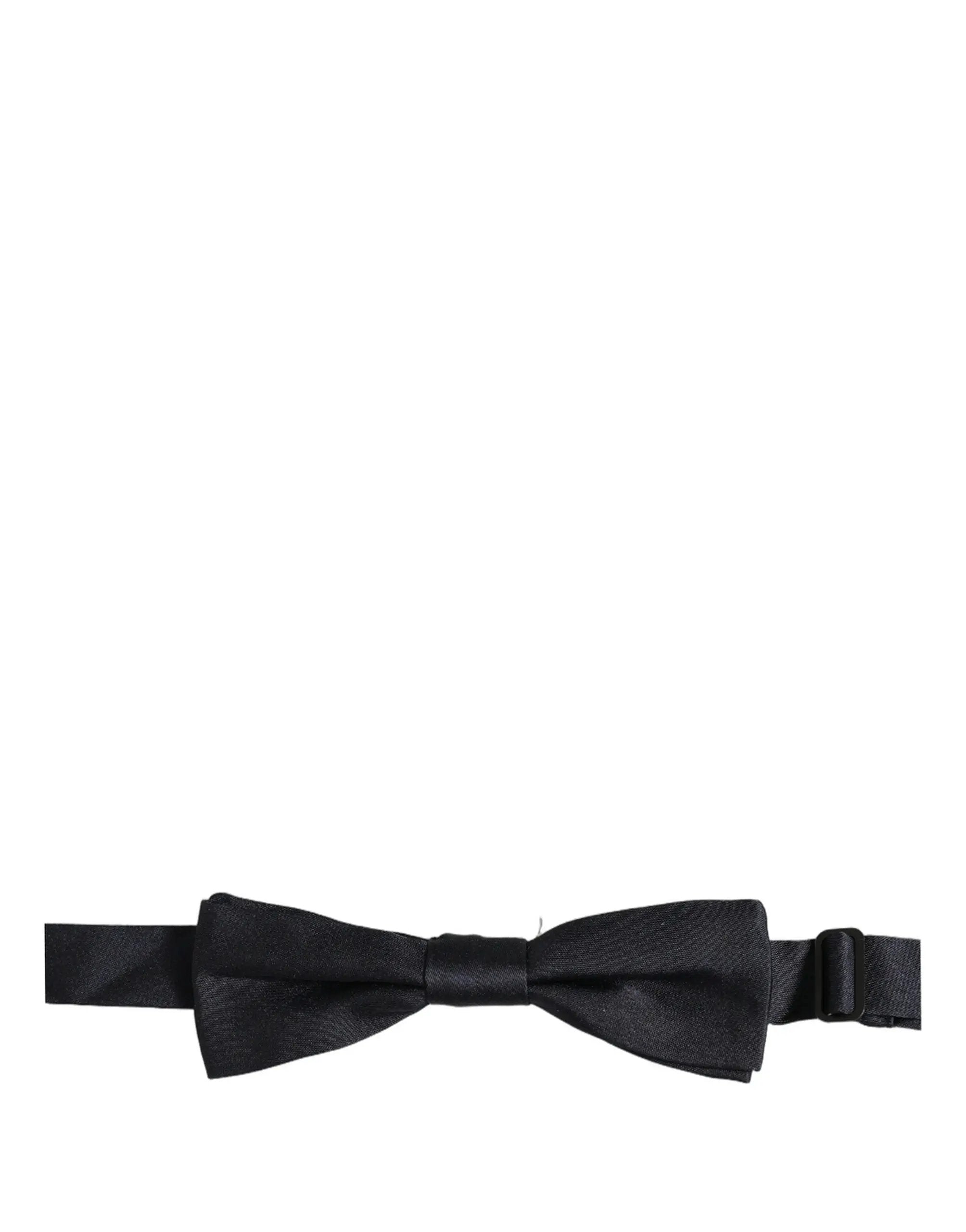 Dolce & Gabbana Homme Papillon Ajustable 100% Soie Noir