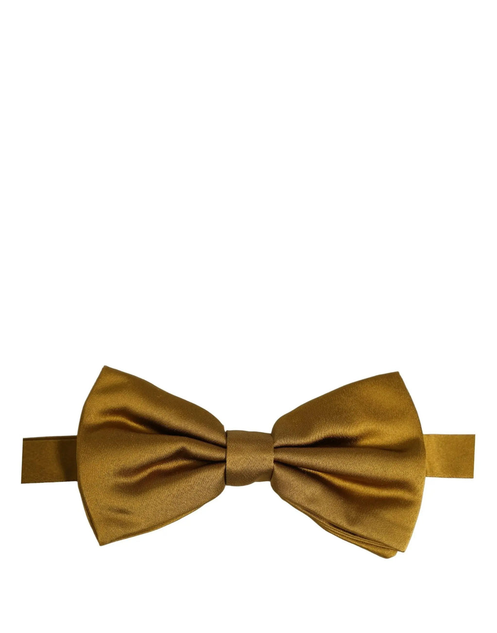 Nœud papillon réglable en soie 100 % moutarde Dolce & Gabbana pour homme